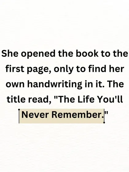 Sometimes the most powerful stories are the shortest. This two-sentence story is an example of an exercise I do with students to practice creating mystery and intrigue with very few words.