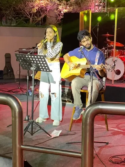 This was my first time performing for the amazing people of Bangalore. I was a little nervous but so incredibly excited. A core memory for sure.