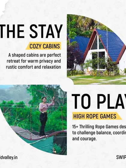 Our high rope games include over 15 thrilling challenges designed to test balance, coordination, and courage. It's a great way for teams to push their limits together.