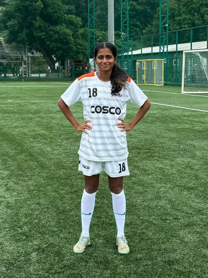 We are incredibly proud of our coach and player, Rochelle, on her selection to represent Team Maharashtra at the Senior Women’s National Football Championship. Her journey is an inspiration to all our young players.