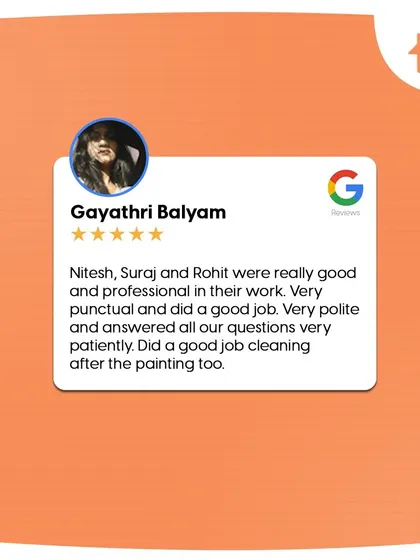 I value feedback from my clients as it motivates me to improve. Here are some of the wonderful reviews I've received, highlighting my team's excellent management, hard work, and professionalism.