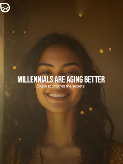Millennials are aging better than previous generations, and this series uncovers the secrets why. It's a combination of greater awareness, better habits, and access to advanced skincare.