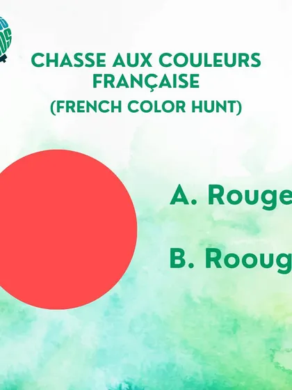 French color hunt: "Rouge" or "Roouge"?