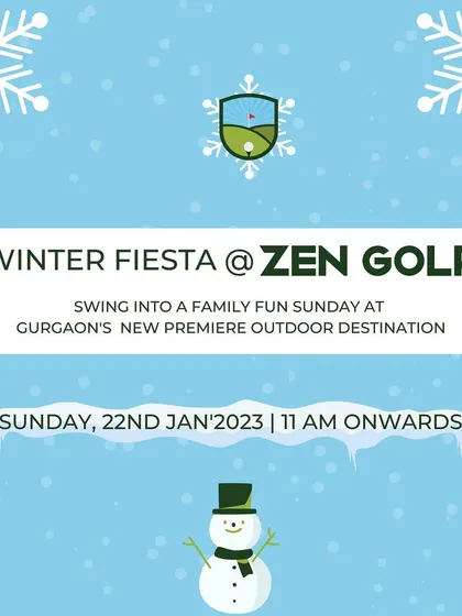 The official announcement for our Winter Fiesta, a family-fun Sunday at Gurgaon's new premiere outdoor destination.
