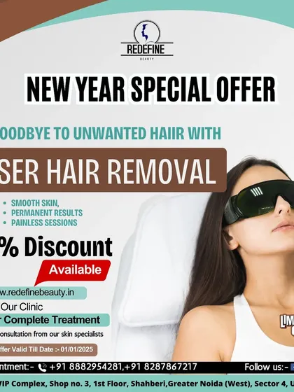 Keep an eye out for our special promotions, like this New Year offer. We provide these discounts to make our advanced treatments even more affordable for our clients.