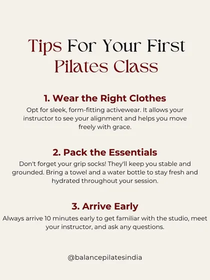 New to Pilates? We've got you. Here are our top tips for your first class, from what to wear to when to arrive.