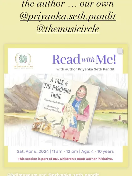 I was thrilled to be part of the "Read with Me!" initiative at the BDL Children's Book Corner. It's so important to create spaces where children can connect with authors and the stories they write.