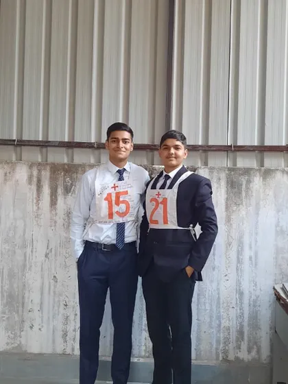 Congratulations to our student Rahul Rana for getting recommended from 14 SSB Allahabad. Two of our students, ready to take on the challenge.