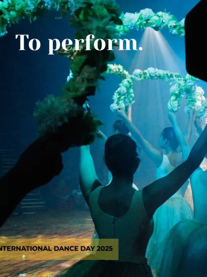Why do we dance? To perform. We train our students to command the stage and share their art with an audience.