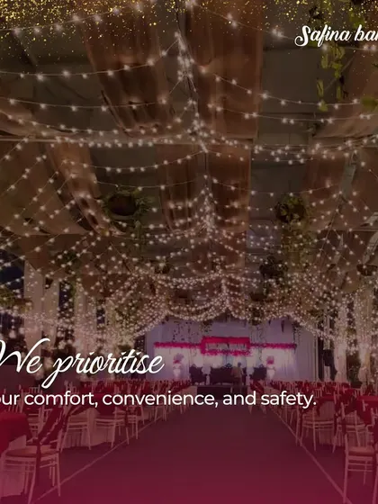 We prioritize your comfort and safety, with spacious seating arrangements and all-weather blinds to ensure your event on the Sky Terrace is flawless.