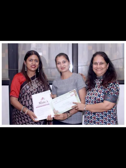 Another graduate from the advanced course. Her dedication to perfecting her craft is truly inspiring.