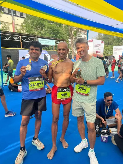 Team LIFTR shows up! We love participating in running events like the TCWS10K and the Bengaluru Runners Jatare. It's amazing to see our members apply their strength and conditioning to new challenges.