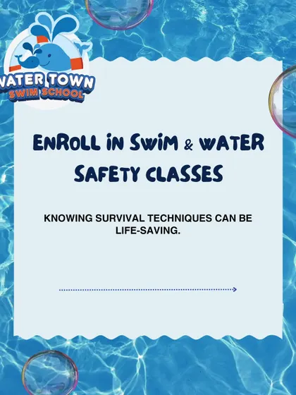 Our program is built on a foundation of water safety. Here you can see how we teach life-saving techniques, including back floats to conserve energy, rollover breathing, and safely navigating to the pool wall. These skills give both children and parents peace of mind.