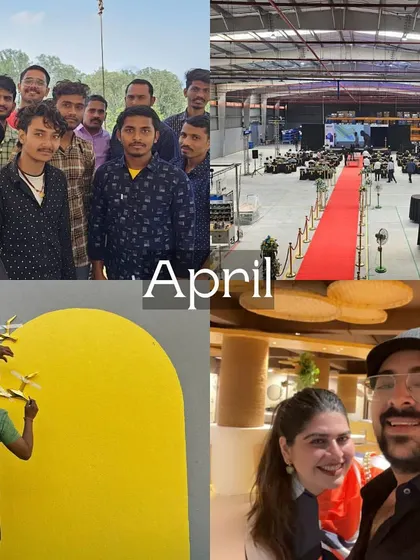 April 2024 was a month of teamwork and celebration, from site selfies with our crew to attending a grand opening event.