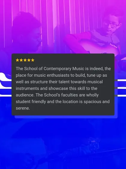 "Wholly student friendly" and a "serene" location. We're proud that our students feel comfortable and inspired in our space.