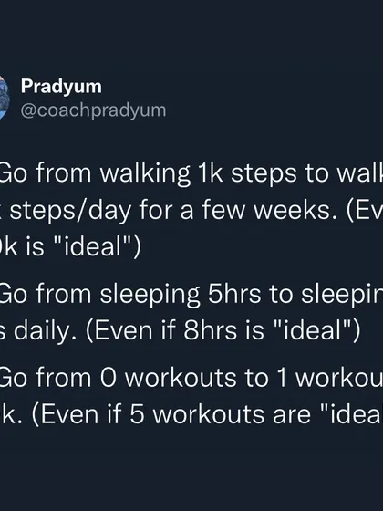 Stop measuring the gap between where you are and where you want to be. It's paralyzing. Instead, measure the gain. This series explains why focusing on the small steps you're taking each day is the key to staying motivated and making long-term progress.