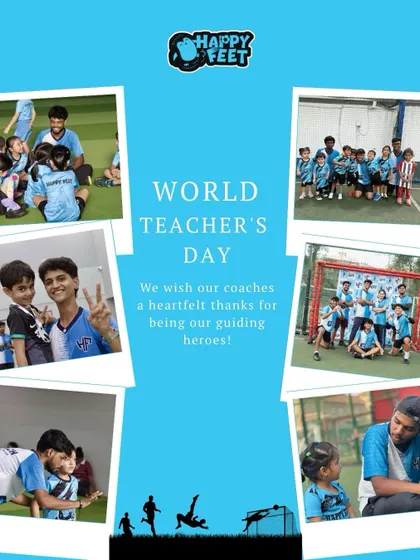 On World Teacher's Day, we give a heartfelt thanks to our guiding heroes. This collage celebrates our coaches who guide, inspire, and shape futures on and off the field.