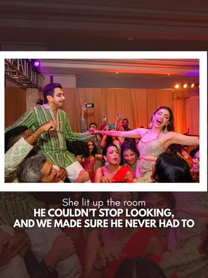 She lit up the room, he couldn't stop looking, and we made sure he never had to. Our planning ensures the couple can stay focused on each other, lost in the magic of their day.