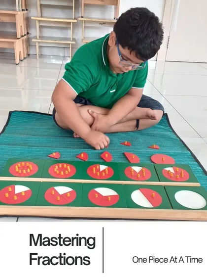 Mastering fractions, one piece at a time. The fraction skittles allow children to physically hold and manipulate parts of a whole, helping them intuitively grasp what one-half, one-third, and one-quarter really mean.