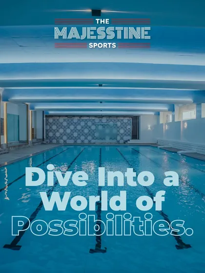 Dive into a world of possibilities. Our indoor, temperature-controlled pool allows you to enjoy a comfortable swim all year round, rain or shine.