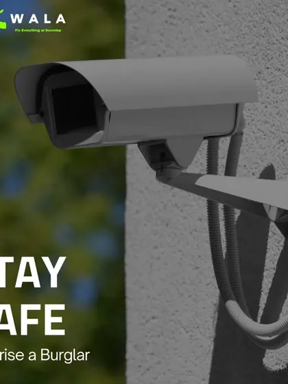 A professionally installed outdoor security camera acts as a powerful deterrent. Its visible presence is often enough to make potential burglars think twice, providing a proactive layer of security for your property.