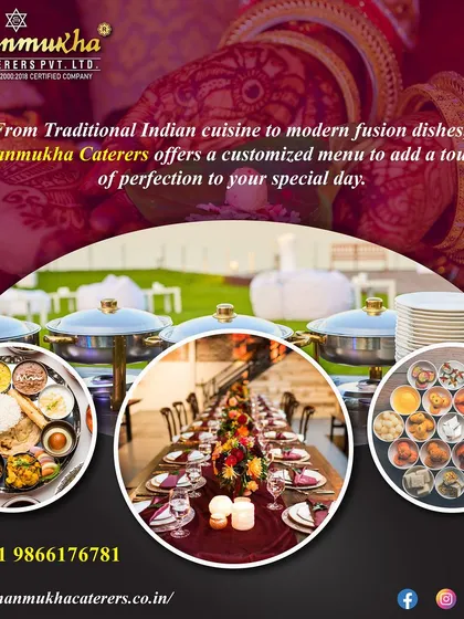 From traditional Indian cuisine to modern fusion dishes, we offer a customized menu for your special day.