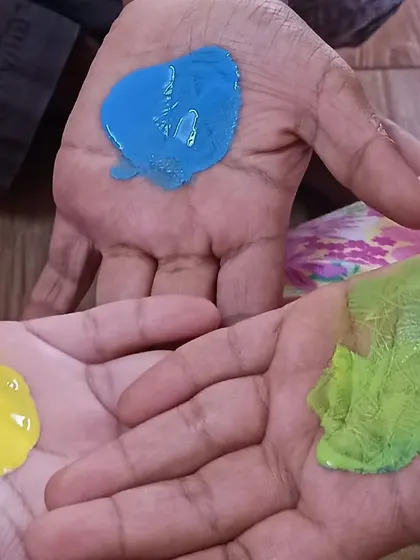A collection of images from our various science experiments, where children get to be little scientists, exploring concepts like chemical reactions and color theory through hands-on play.