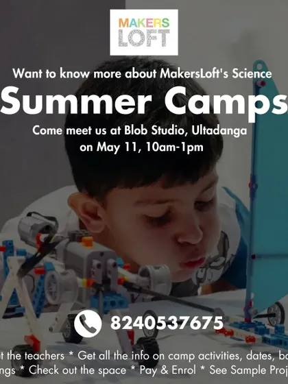 A duplicate of ID 230, inviting parents to learn more about our summer camps.
