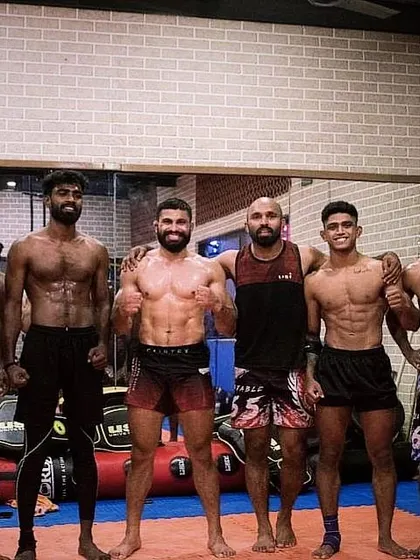 "If you want to go fast, go alone. If you want to go far, go together." The BFC team after a hard training session.