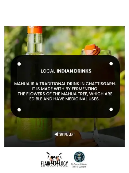 An introduction to Mahua, a traditional drink from Chhattisgarh. We believe in a holistic beverage education that includes unique and regional Indian spirits.