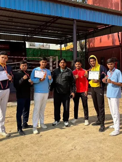 Our team after the Open Delhi Amateur Boxing Night in Saket. We ensure our boxers get regular competitive experience.