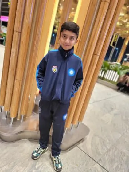 Our player Jash A Karia, ready for his international tour to Dubai. These opportunities are a huge part of the KYCA experience, building confidence and providing exposure to global cricket.