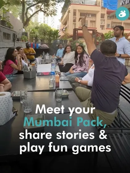 At our Mumbai meet-up, we played fun games and shared stories, all hosted by our amazing Mumbai Mentors and the Pack team.