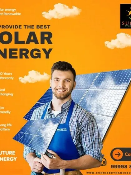 I provide the best in solar energy, backed by product warranties and a focus on long-term performance. My services are designed to be eco-friendly and help you save energy for the future.
