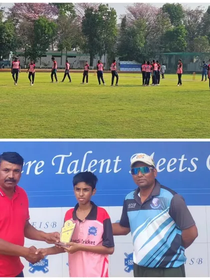 Tarun Patil awarded Player of the Match for his all-round performance in a solid victory at the EISB Cup U-14.