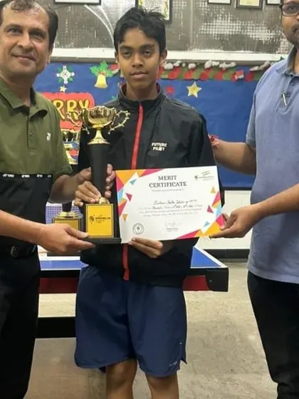 Celebrating another winner from our academy. Each trophy represents a milestone in a player's journey, and we are here to guide them through it.