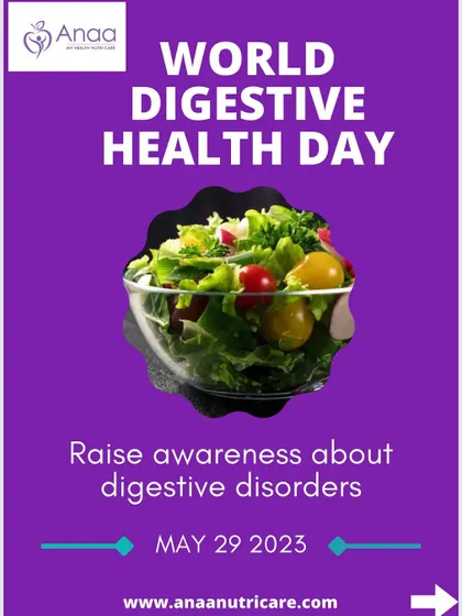 On World Digestive Health Day, it's important to raise awareness about digestive disorders. Good gut health is the root of overall wellness, and I help clients resolve issues like bloating, acidity, and IBS permanently.