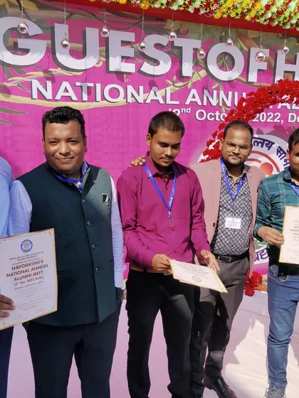 Posing with fellow alumni and their certificates. These events are a great opportunity to celebrate each other's successes and reaffirm our collective commitment to progress.