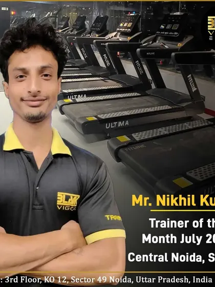 Congratulations to Mr. Nikhil Kumar for being named Trainer of the Month for July 2023. Your hard work and dedication do not go unnoticed.