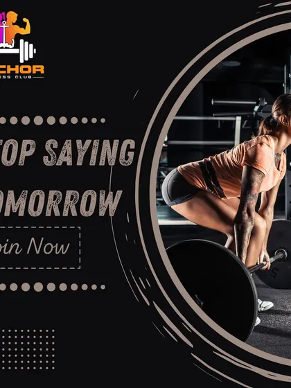 Stop saying tomorrow. The best time to start your fitness journey was yesterday. The next best time is now. Join us today.