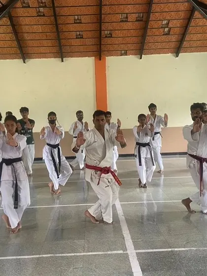 These images capture various moments from our training sessions and grading exams at different dojos, including Marathahalli and Malleshwaram, and at community events. Each picture shows the hard work and dedication that is central to our teaching philosophy.