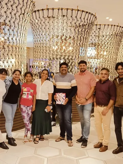 My dear friend Pritam and his family hosted a dinner for us in Brisbane, Australia. It's heartwarming to meet friends wherever you go.