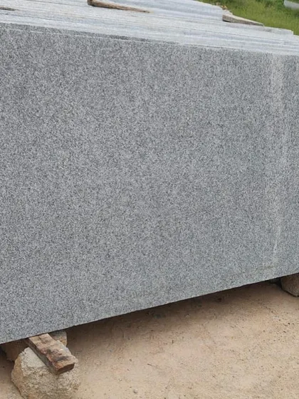 Another high-quality Sadahalli granite slab, ready for cutting and installation.