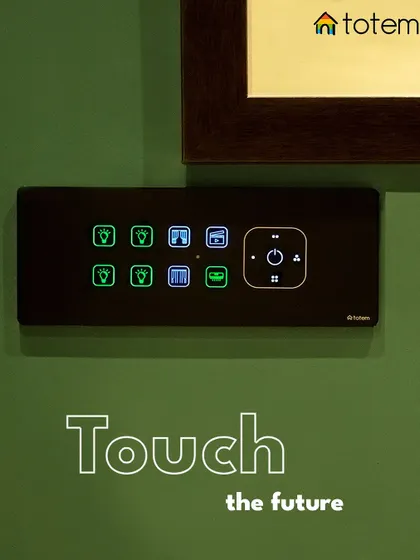 This is where control meets design. Our sleek, intuitive touch panels centralize your home's functions, offering a futuristic and stylish way to manage your environment.