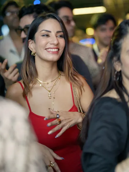 A beautiful smile from a happy partygoer. This is why I do what I do.