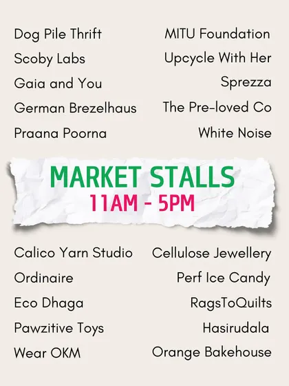 We partner with a fantastic lineup of vendors for The Re Market, including thrift stores, upcycling artists, and sustainable brands. It's the perfect place to discover treasures while supporting a circular economy.