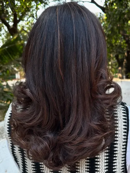Holiday ready in 'Chocolate Truffle'.