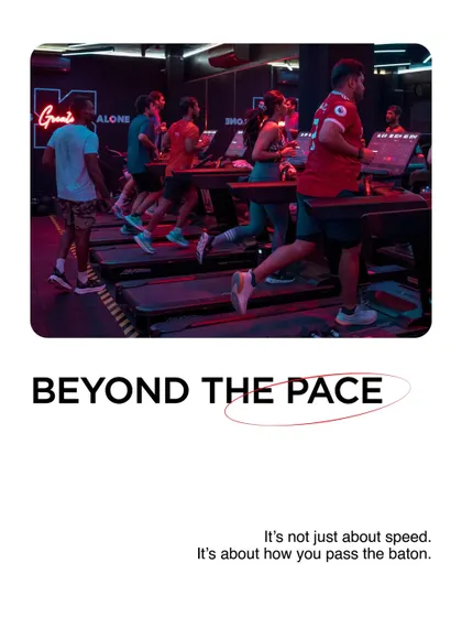 It's about more than just pace; it's about how you pass the baton. Smooth transitions and smart strategy are key to winning the Treadmill Challenge.