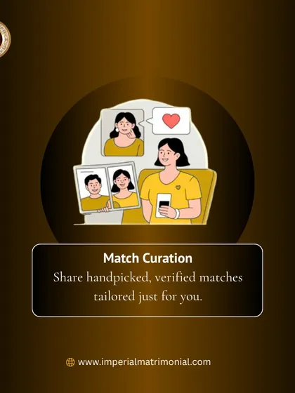 The final step is match curation, where we present you with a tailored selection of handpicked and verified profiles. Each suggestion is made with careful consideration of the mutual compatibility and preferences discussed.