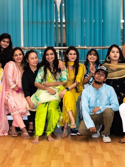 A wonderful group photo of our instructors and students celebrating Diwali together at the studio.